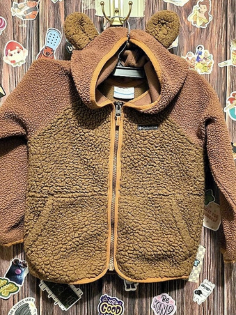 Columbia Toddler Foxy Baby Sherpa Full Zip Jacket Brown
